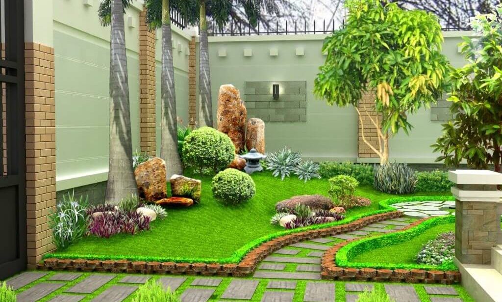Sân vườn ngoài nhà Sân vườn ngoài nhà